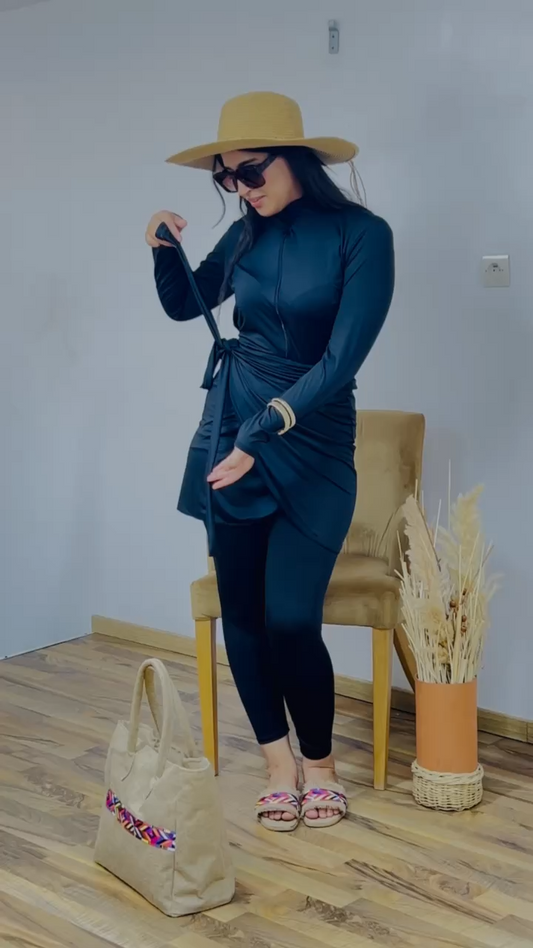 Burkini violette