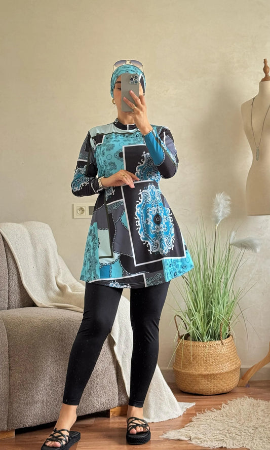 Burkini syclism 3 pièces
