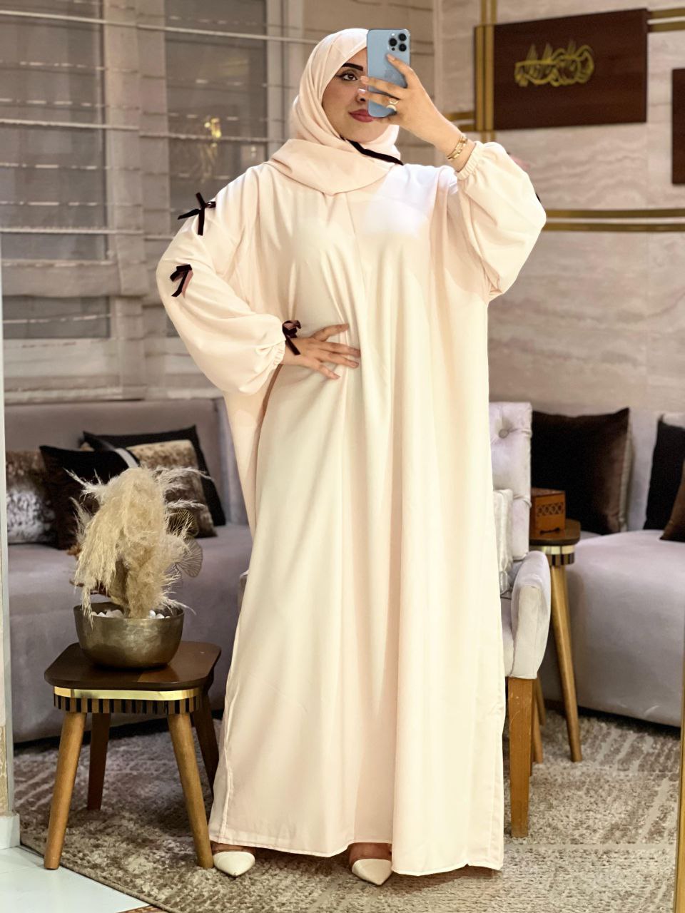 عباية الصلاة فراشة