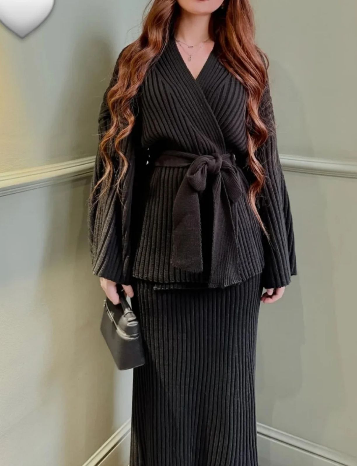 طقم تريكو من قطعتين