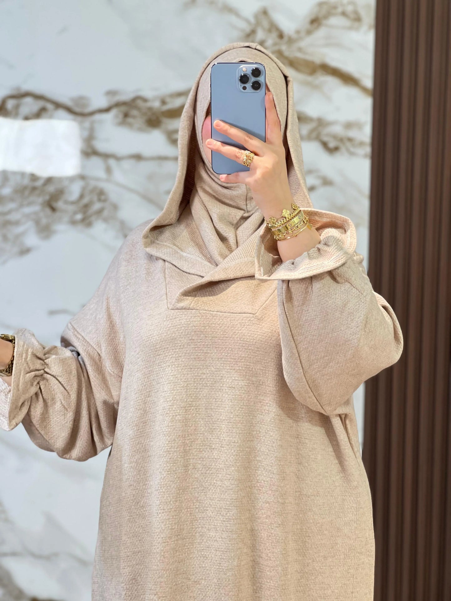 عباية الصلاة ريم بصوف