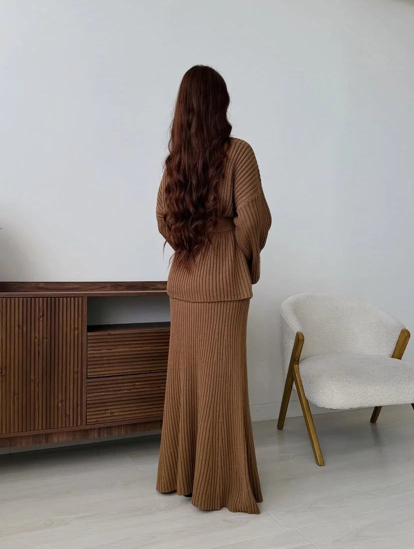 طقم تريكو من قطعتين