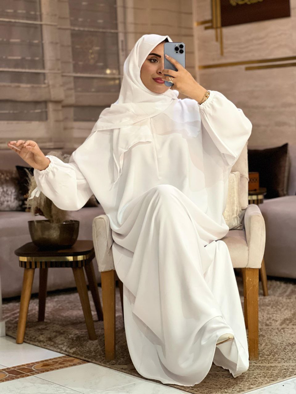 عباية الصلاة فراشة