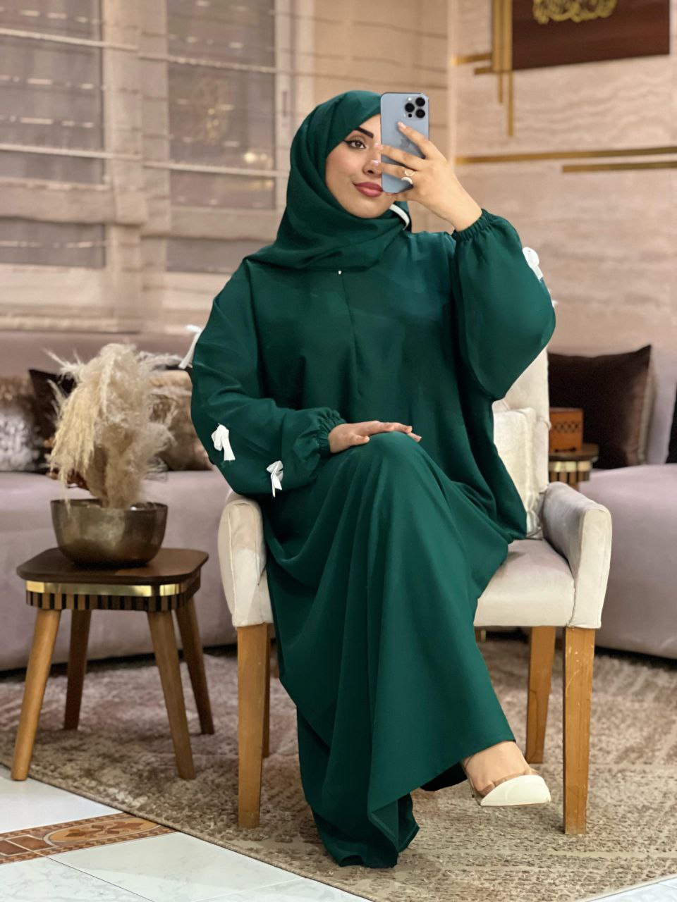 عباية الصلاة فراشة