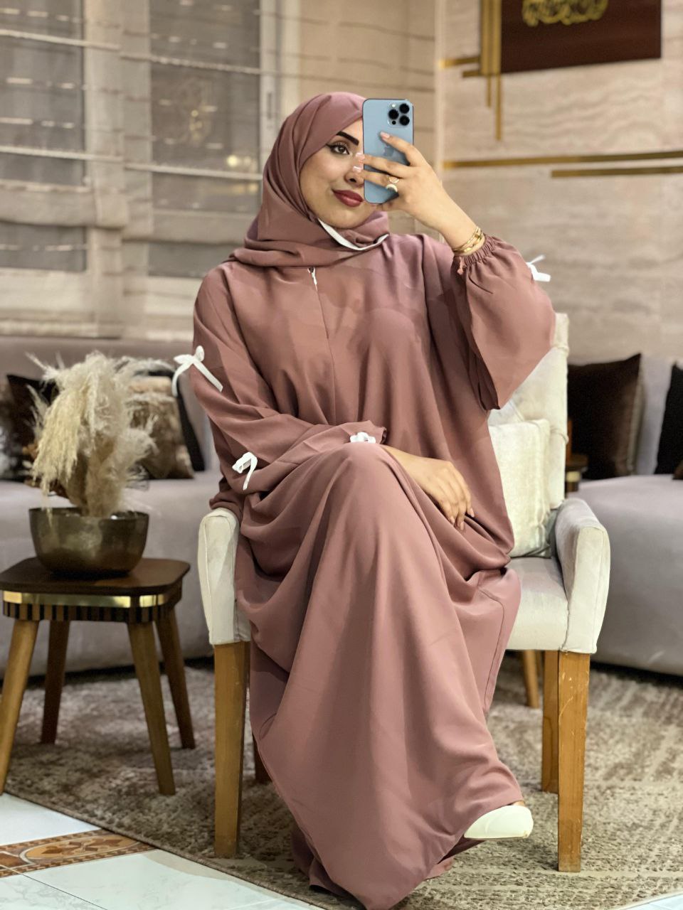 عباية الصلاة فراشة